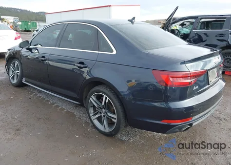 2018 Audi A4 2.0T Premium z USA, uszkodzony, nr VIN WAUENAF42JA084807